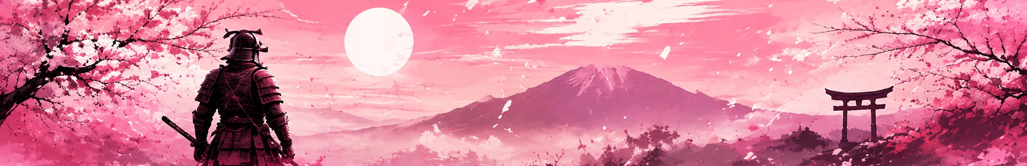 Cherry blossom mural